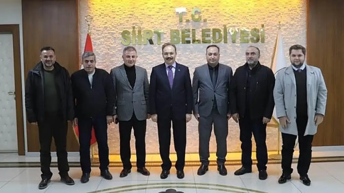 Siirt Küçük Sanayi Sitesi Yönetiminden Vali Kızılkaya'ya Ziyaret