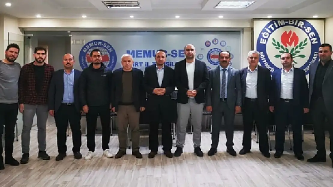 Siirt Memur Sen İl Temsilciliğine Murat Şeker, Yeniden Seçildi