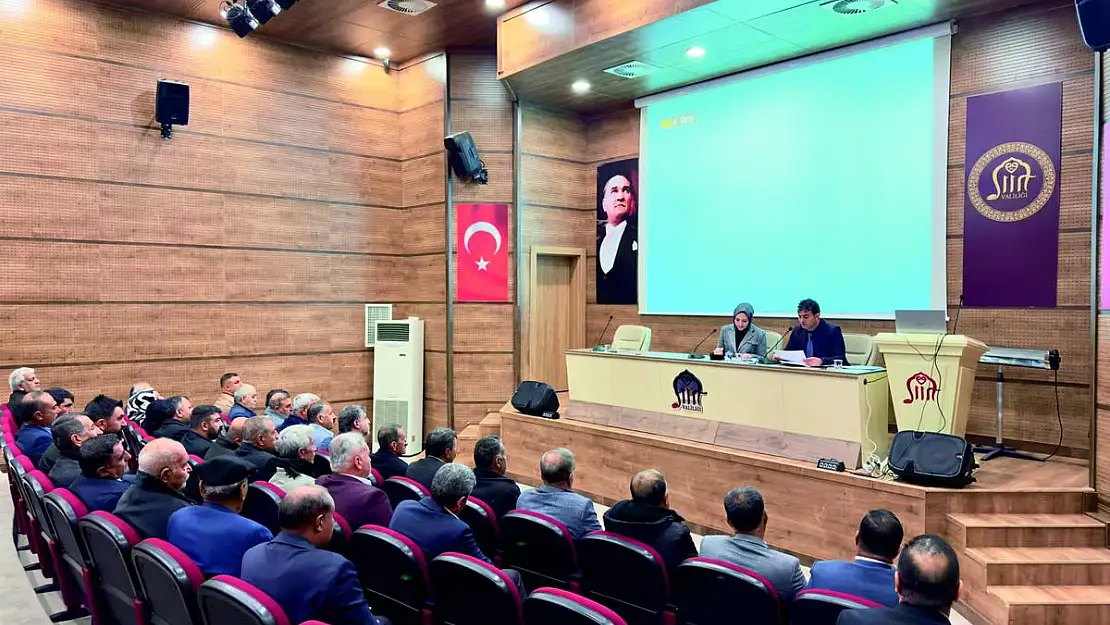 Siirt Merkez İlçe Köylere Hizmet Götürme Birliği 2024 Bütçesi Onaylandı