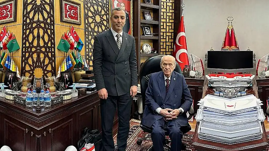 Siirt MHP İl Başkanı Cengizhan Tükenmez'den Devlet Bahçeli'ye Ziyaret