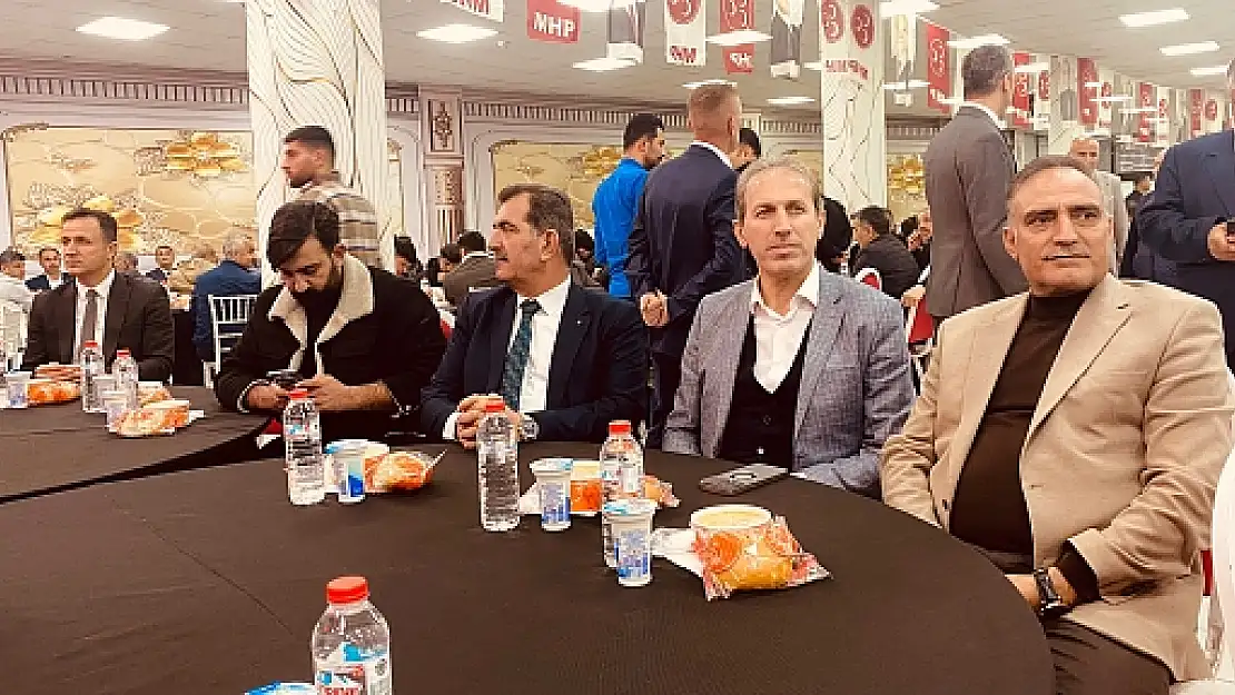 Siirt MHP İl Başkanlığının Geleneksel İftarına Yoğun İlgi