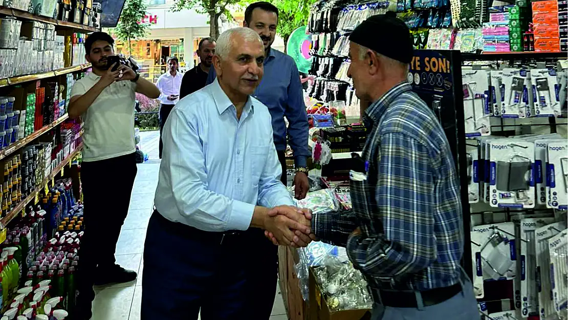 Siirt Milletvekili Mervan Gül'den Esnaflara Ziyaret