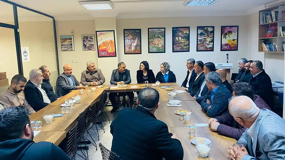 Siirt Milletvekili Sarıtaş, İstanbul'da Yaşayan Hemşerilerimizle Bir Araya Geldi