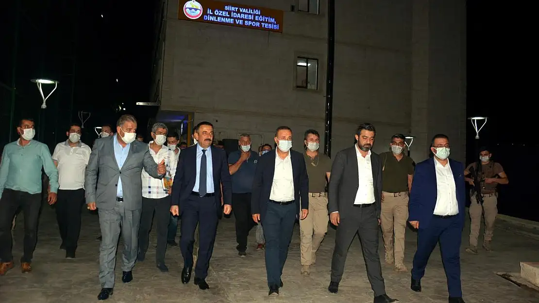 SİİRT SPOR İÇİN BİR ARAYA GELDİLER