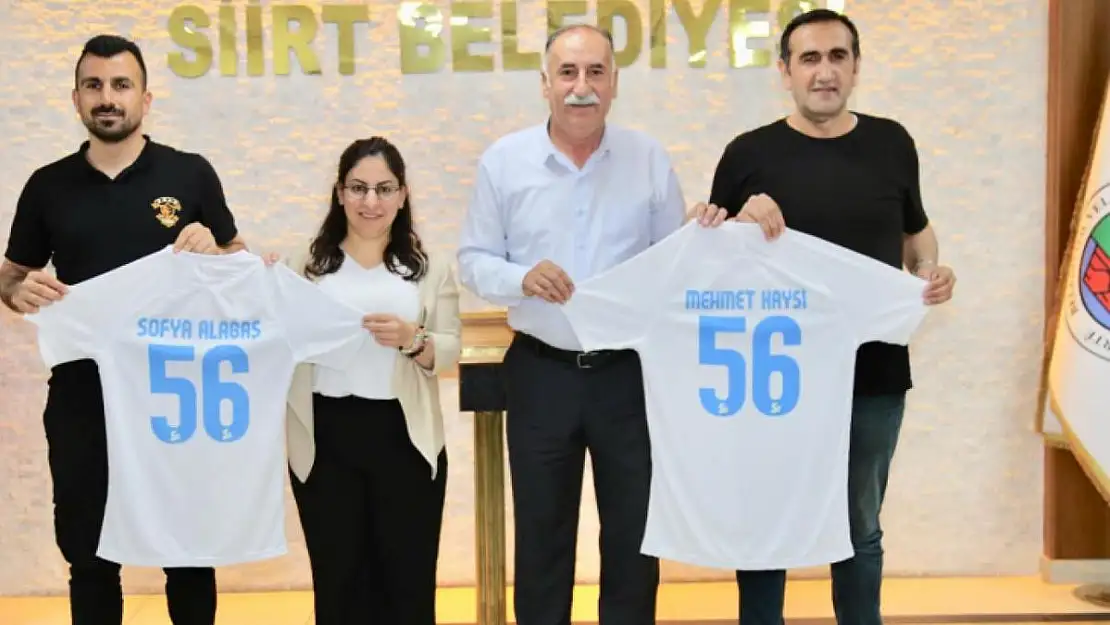 Siirt Spor Taraftarlar Derneği Eşbaşkanları Ziyaret Etti