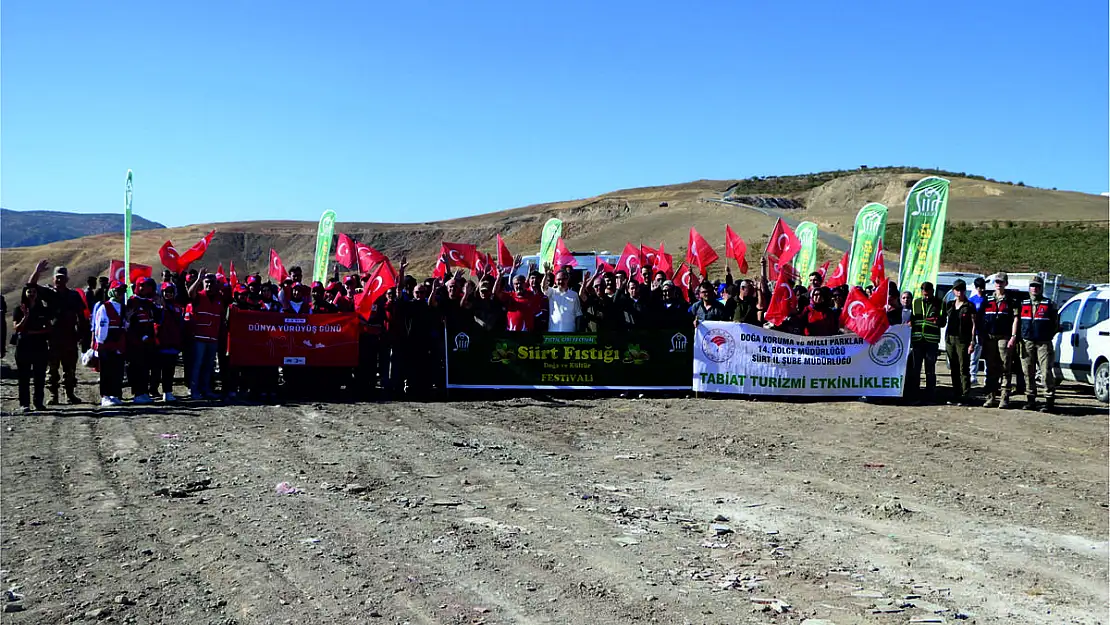 Siirt Tarihi Akabe Yolunda Doğa Yürüyüşü Etkinliği