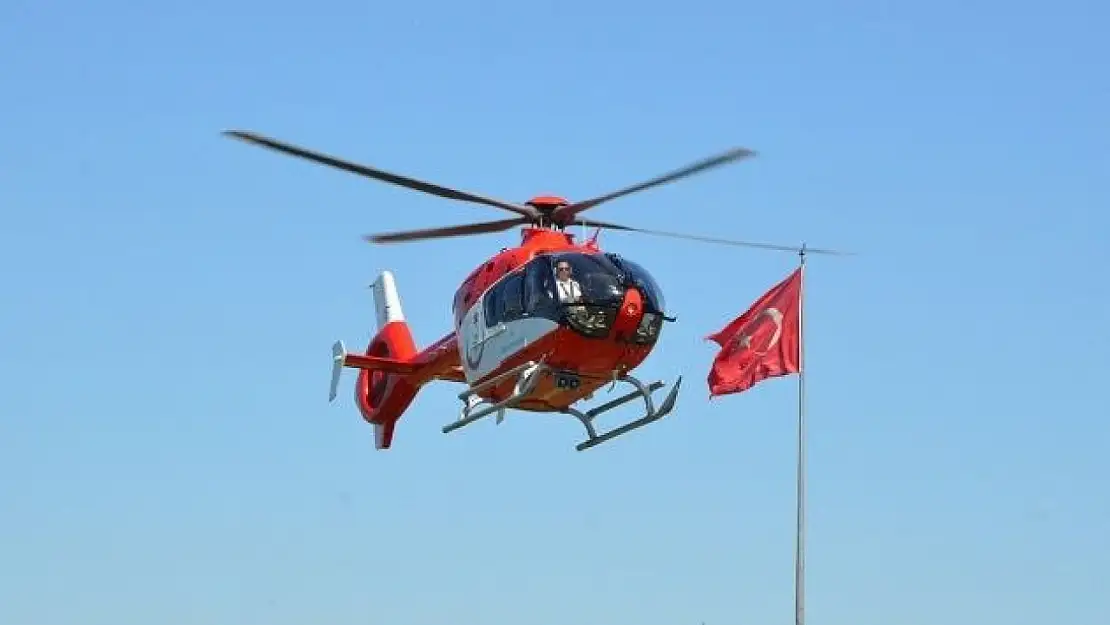Siirt'te 7 Yaşındaki Hasta Hava Ambulansıyla Ankara'ya Sevk Edildi