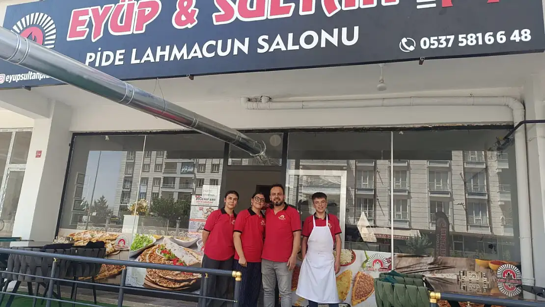 Siirt'te Baba ve Üç Çocuğundan Ortak Emek: Yeni Pide ve Lahmacun Salonu Açıldı