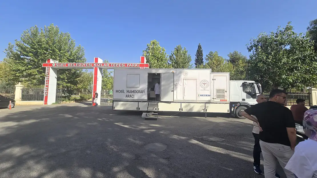 Siirt'te Kanser Taramaları Artık Mobil Araçlarla Kapınıza Geliyor