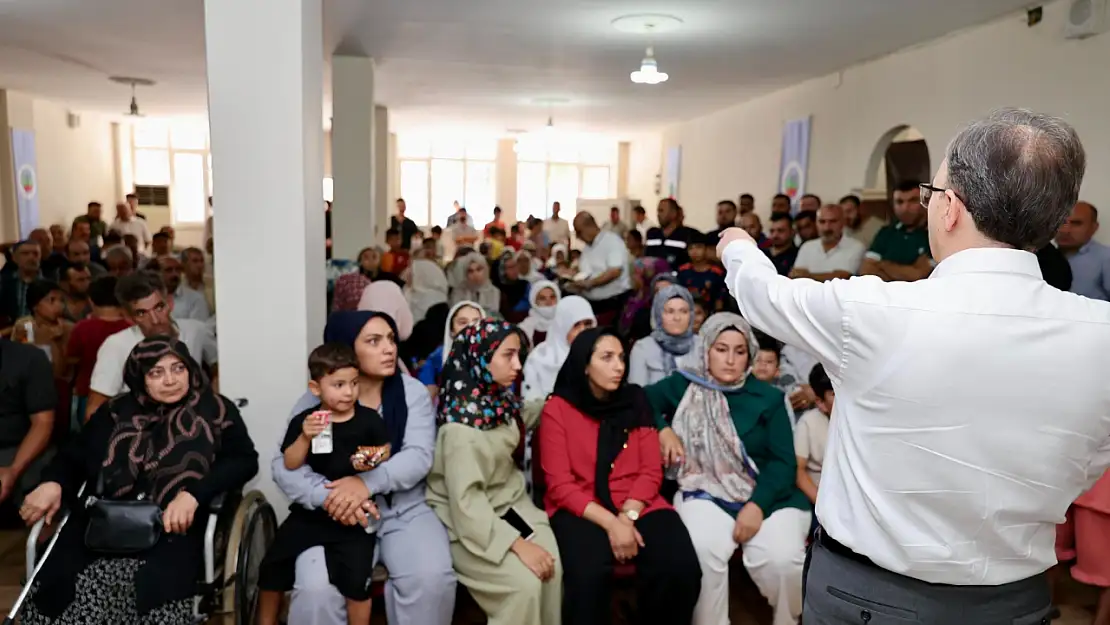 Siirt'te Mahalle Buluşması Tınaztepe'de Yapıldı