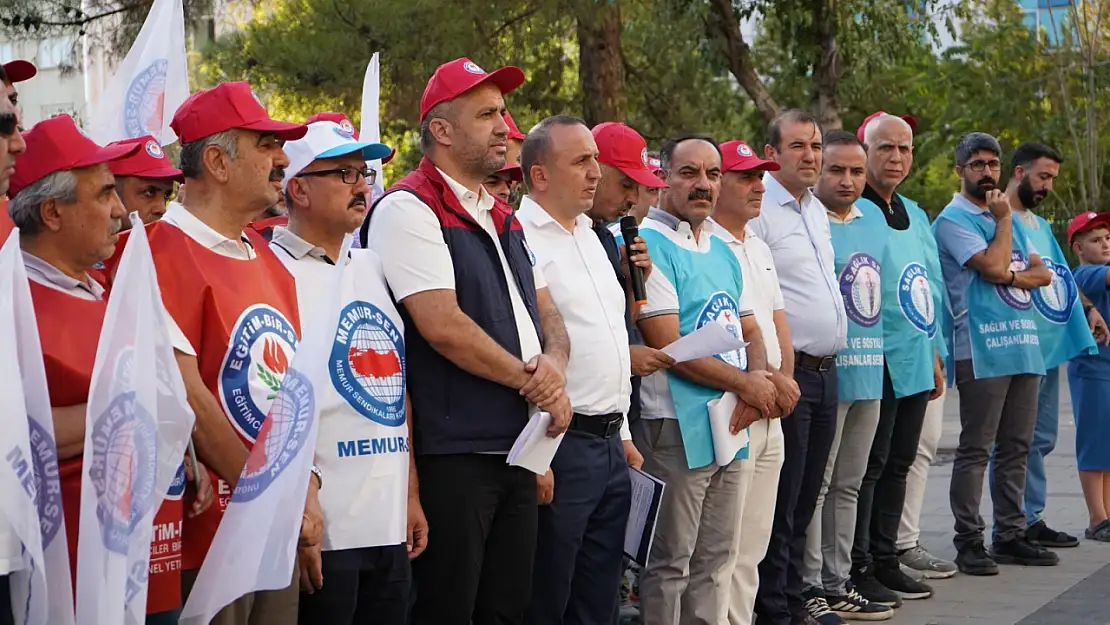 Siirt'te Memur-Sen'den Zam Teklifine Tepki