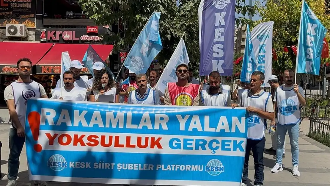 Siirt'te Memurlar İş Bıraktı