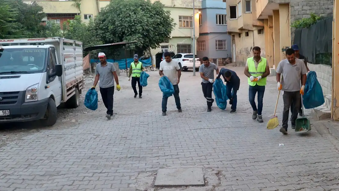 Siirt'te Temizlik Seferberliği Tüm Hızıyla Sürüyor
