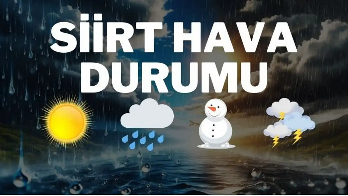 Siirt'te Termometreler Yükseliyor: Hafta Boyunca Sıcak Hava Etkili Olacak