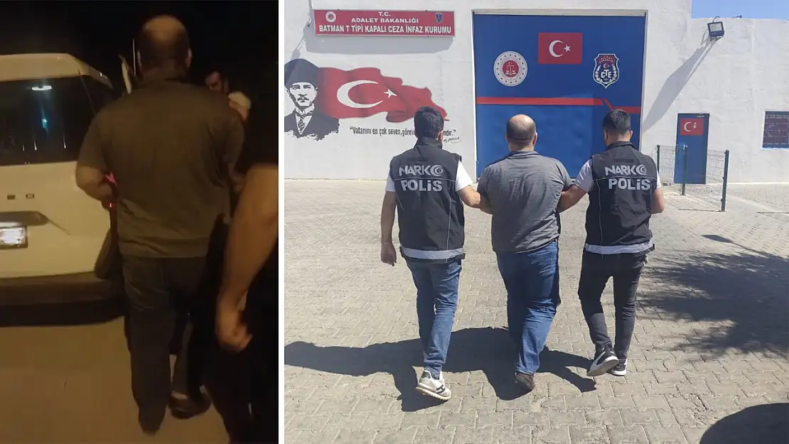 Siirt'te Uyuşturucu Suçundan Aranan Hükümlü Yakalandı