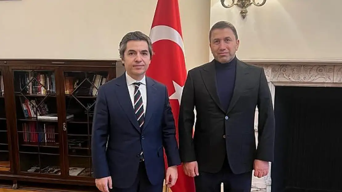 Siirt TSO Başkanı Güven Kuzu'dan Londra Büyükelçisi Ertaş'a Ziyaret