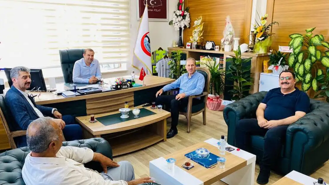 Siirt TSO'dan Polat'a Hayırlı Olsun Ziyareti