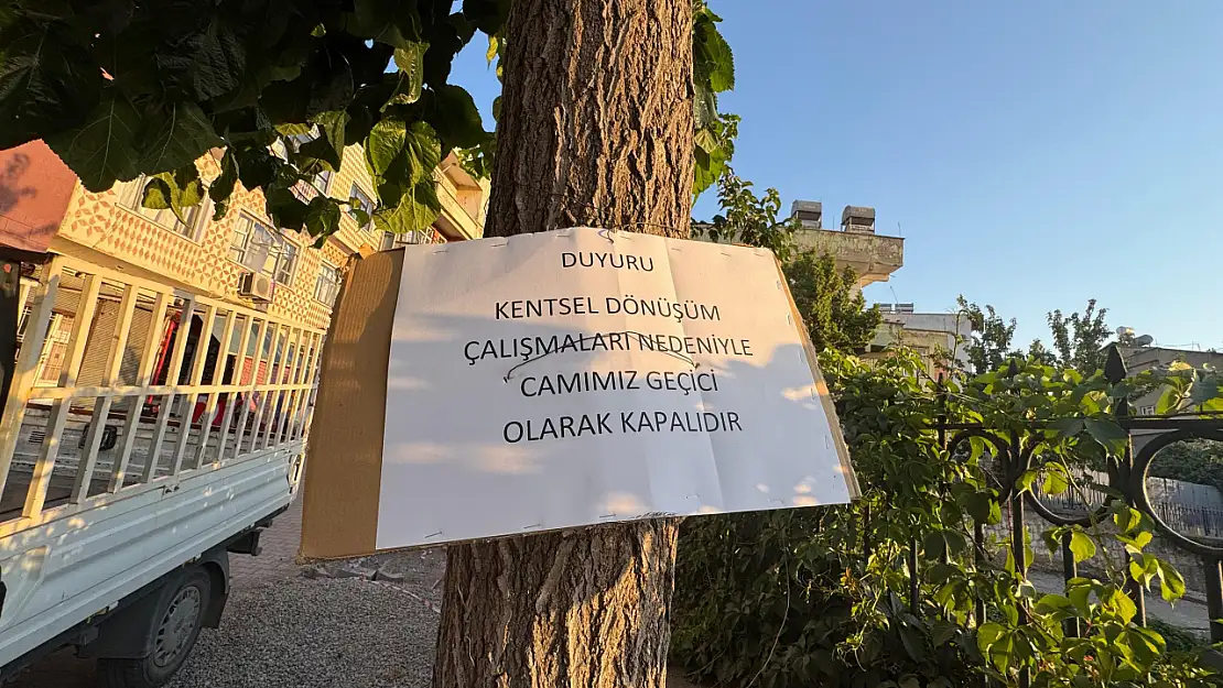 Siirt Ulu Cami Kentsel Dönüşüm Nedeniyle Geçici Olarak Kapatıldı
