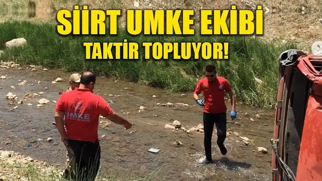 Siirt Ulusal Medikal Kurtarma Ekibi (UMKE) Çalışmaları İle Taktir Topluyor