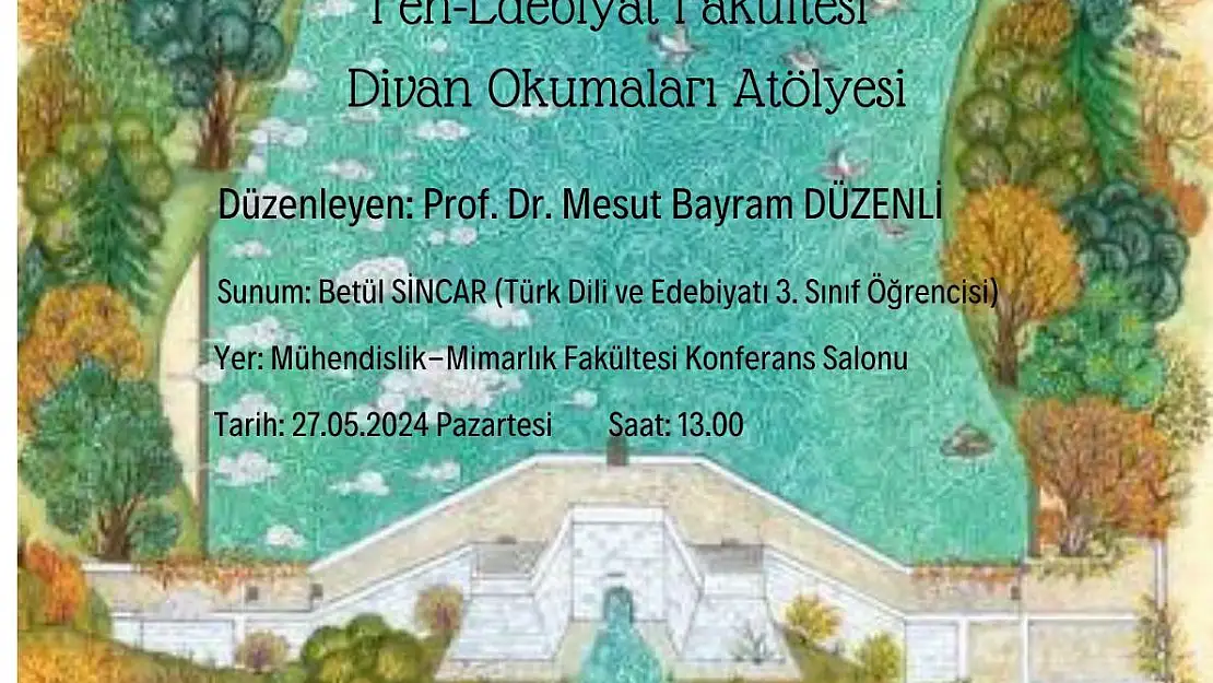 Siirt Üniversitesi  Fen-Edebiyat Fakültesinden Etkinlik