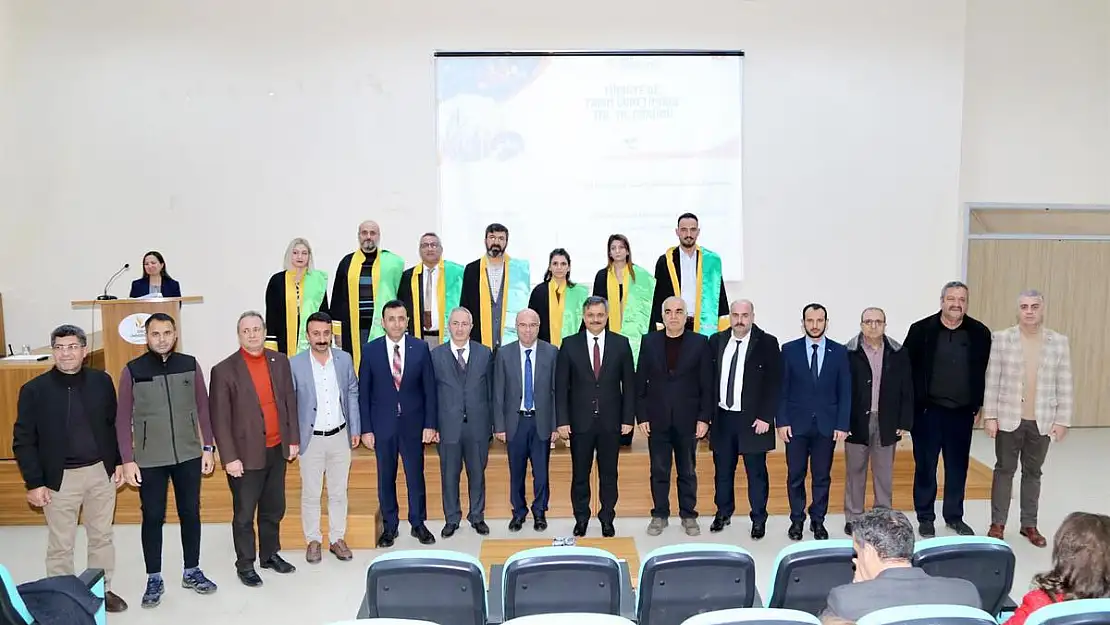 Siirt Üniversitesi Rektörü Prof. Dr. Nihat Şındak, 'Türkiye'de Tarım Öğretiminin 178. Yıl Dönümü' Adlı Programa Katıldı
