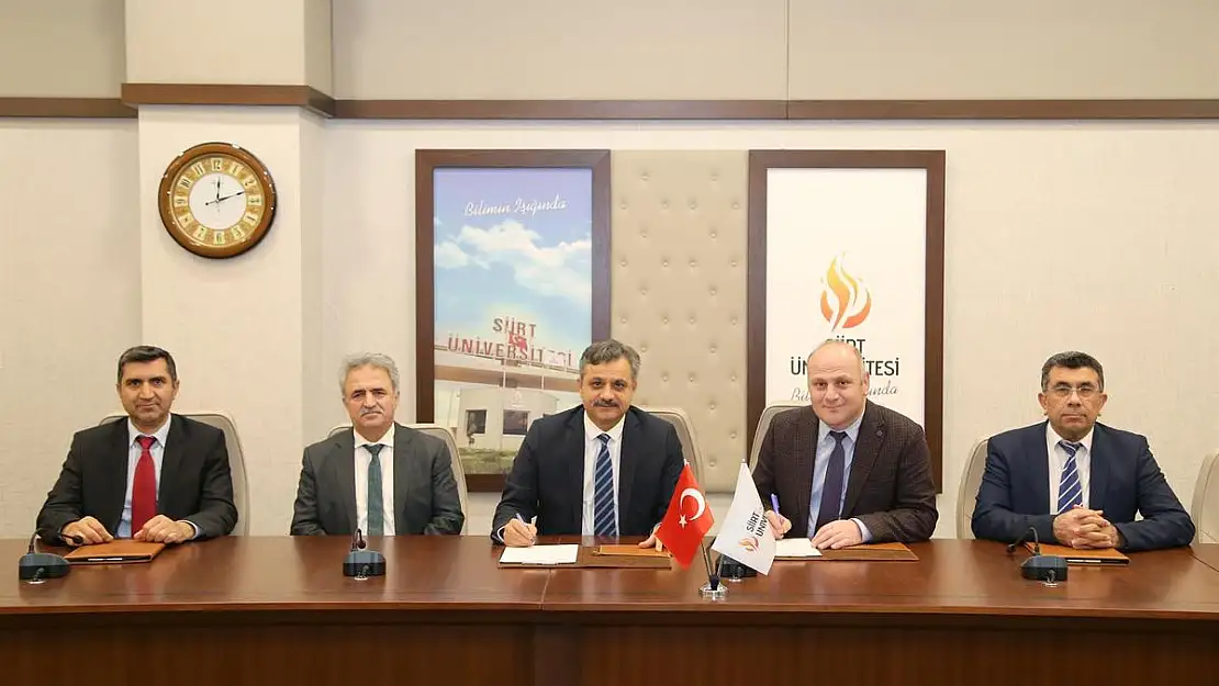 Siirt Üniversitesi ve İl Milli Eğitim Müdürlüğü Arasında İşbirliği Protokolü