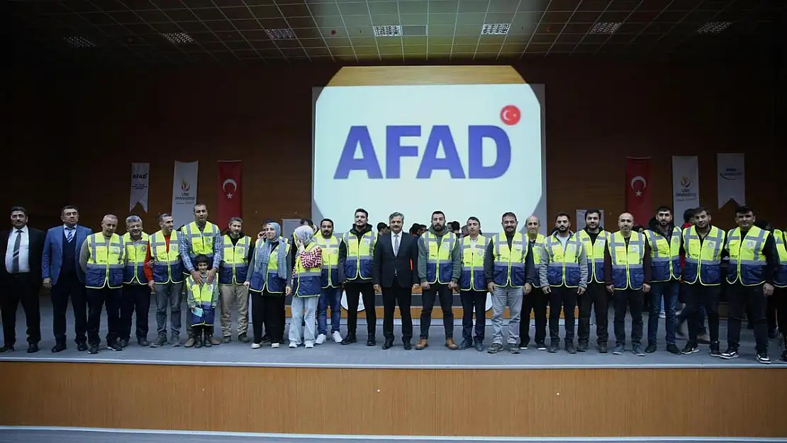 Siirt Üniversitesinde 'AFAD Gönüllü Buluşması' Programı