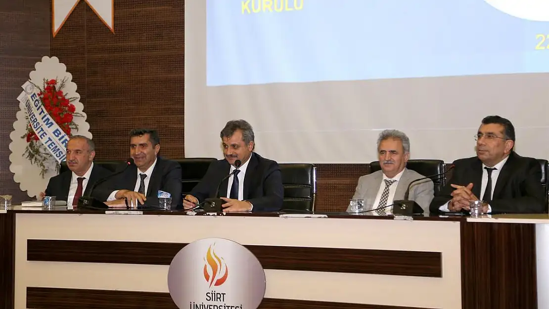 Siirt Üniversitesinde Araştırma Geliştirme Faaliyetlerinin Güçlendirilmesine Yönelik Stratejik Toplantı