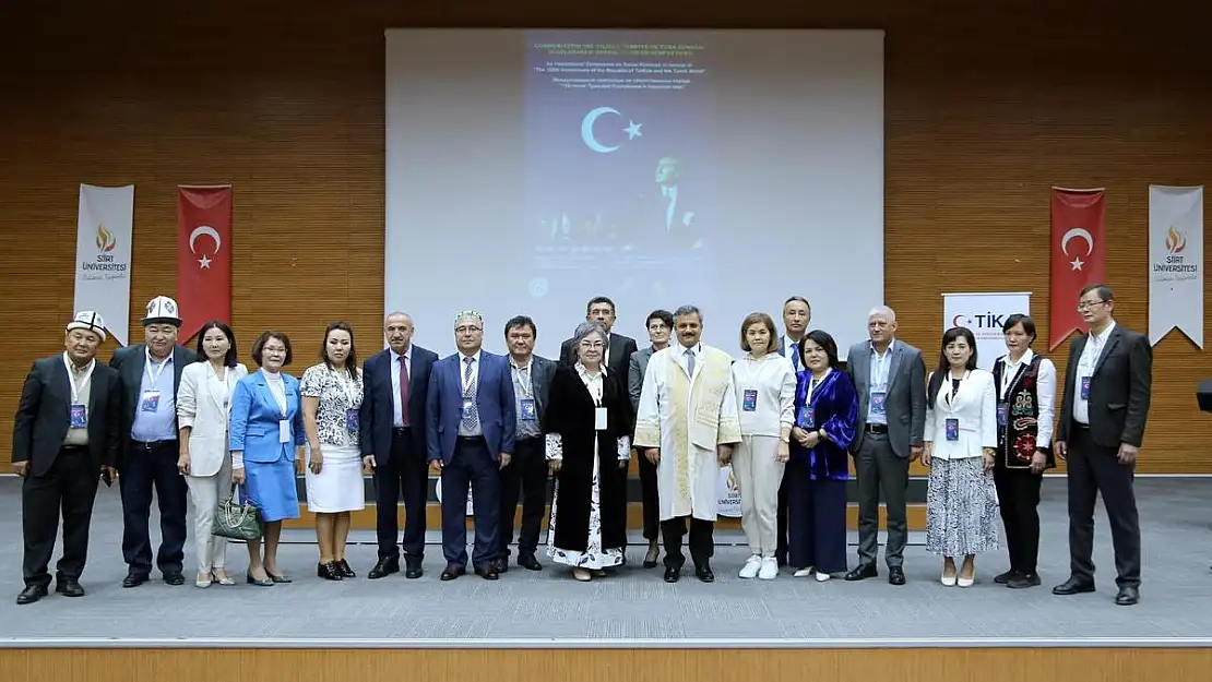 Siirt Üniversitesinde Cumhuriyetin 100. Yılında Türkiye ve Türk Dünyası Uluslararası Sosyal Bilimler Sempozyumu