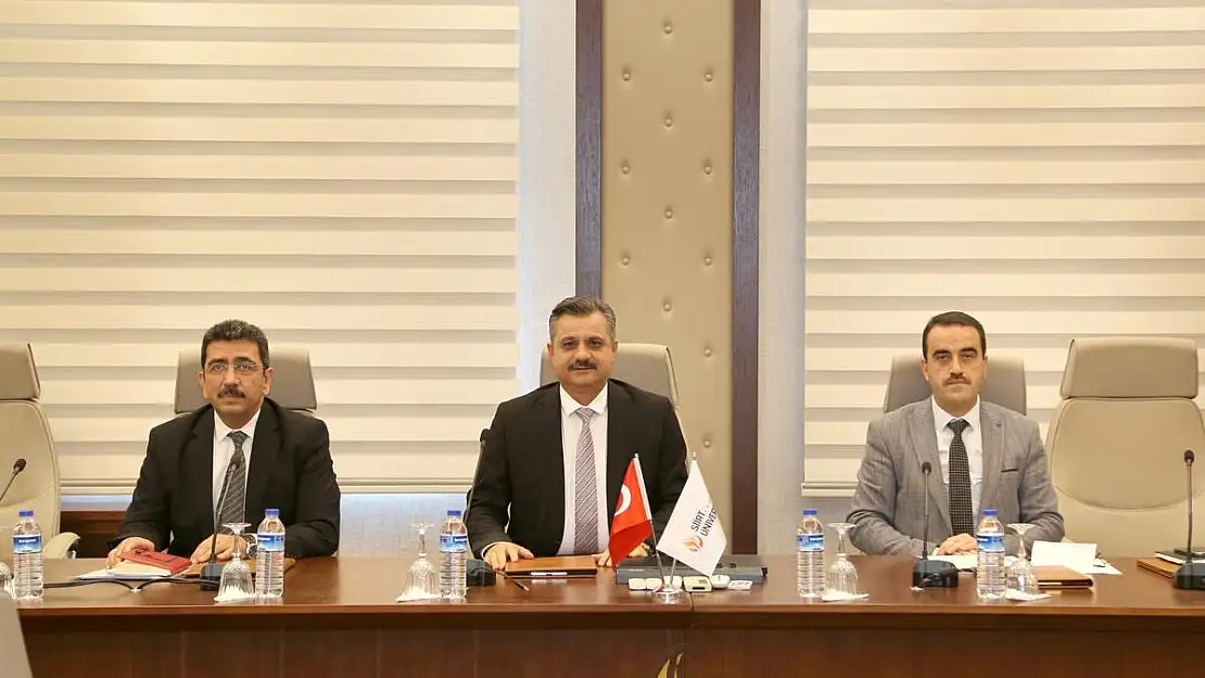 Siirt Üniversitesinde Enerji Yönetimi Toplantısı