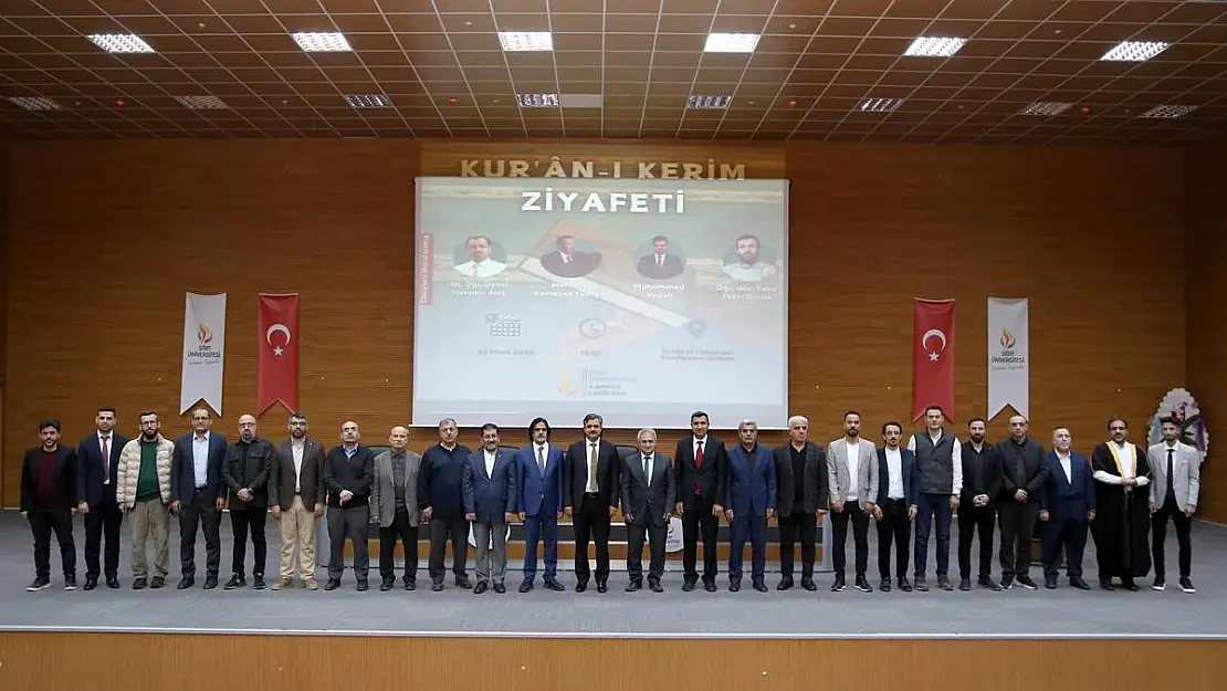 Siirt Üniversitesinde Kandil Gecesi Kutlaması
