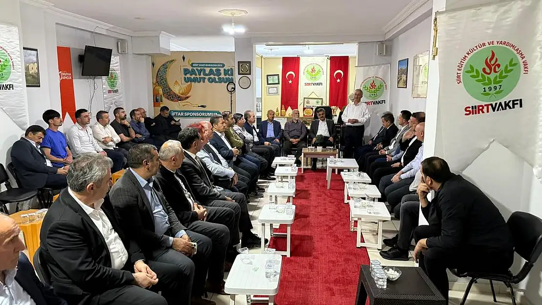 Siirt Vakfı Danışma Toplantısını Yaptı