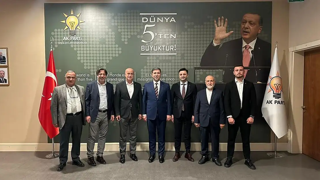 Siirt Vakfı Heyeti'nden AK Parti Genel Merkezine Ziyaret