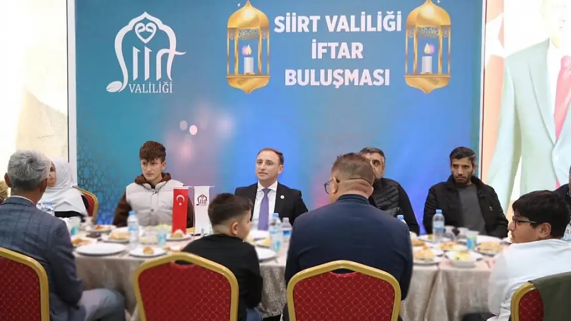 Siirt Valiliği Şehit Aileleri İçin İftar Programı Düzenledi