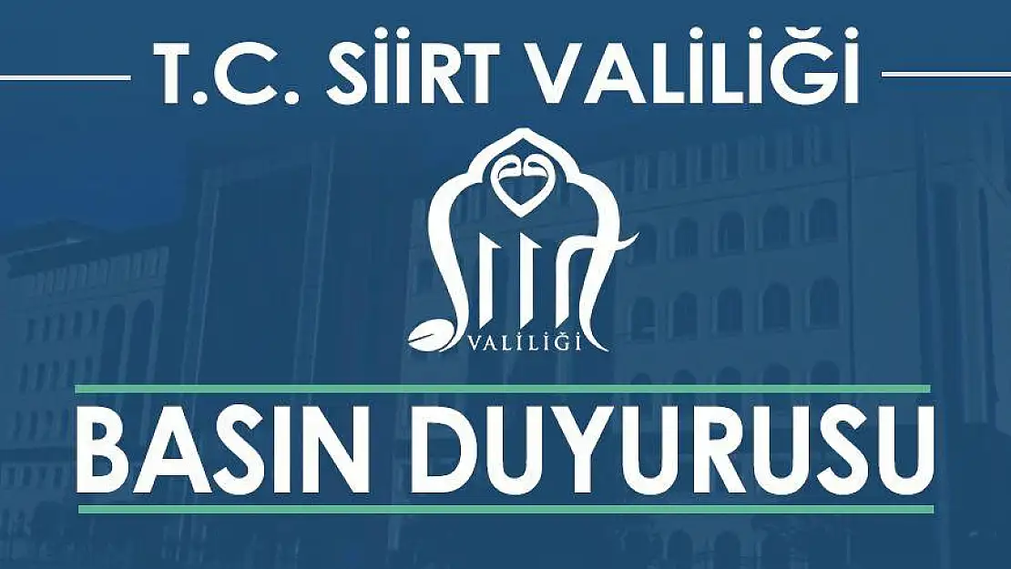 Siirt Valiliği'nden Taşlı Protesto Eylemine İlişkin Açıklama