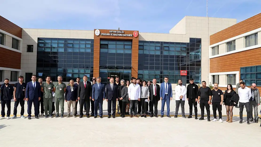 Siirt Valisi Kızılkaya, Üniversite Hayvan Hastanesini Ziyaret Etti
