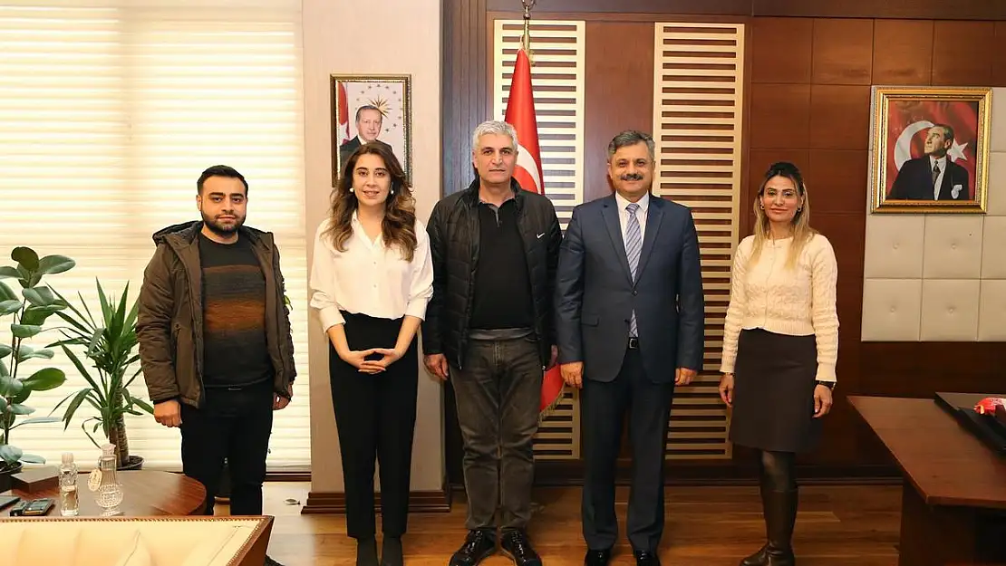 Siirt Yeşilay Derneğinden Rektör Şındak'a Tebrik Ziyareti
