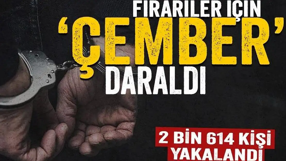 Siirt'in de Aralarında Bulunduğu İllerde Çember Operasyonu
