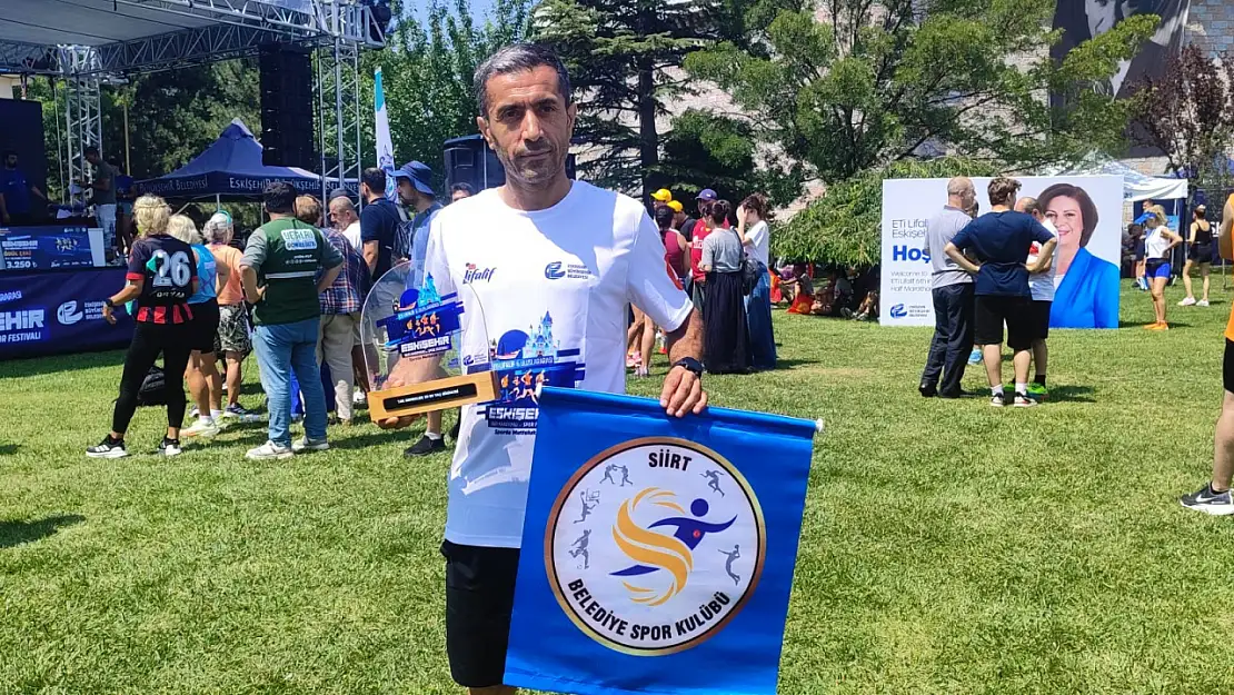 Siirtli Atlet Muhittin Gürhan'dan Eskişehir'de Büyük Başarı