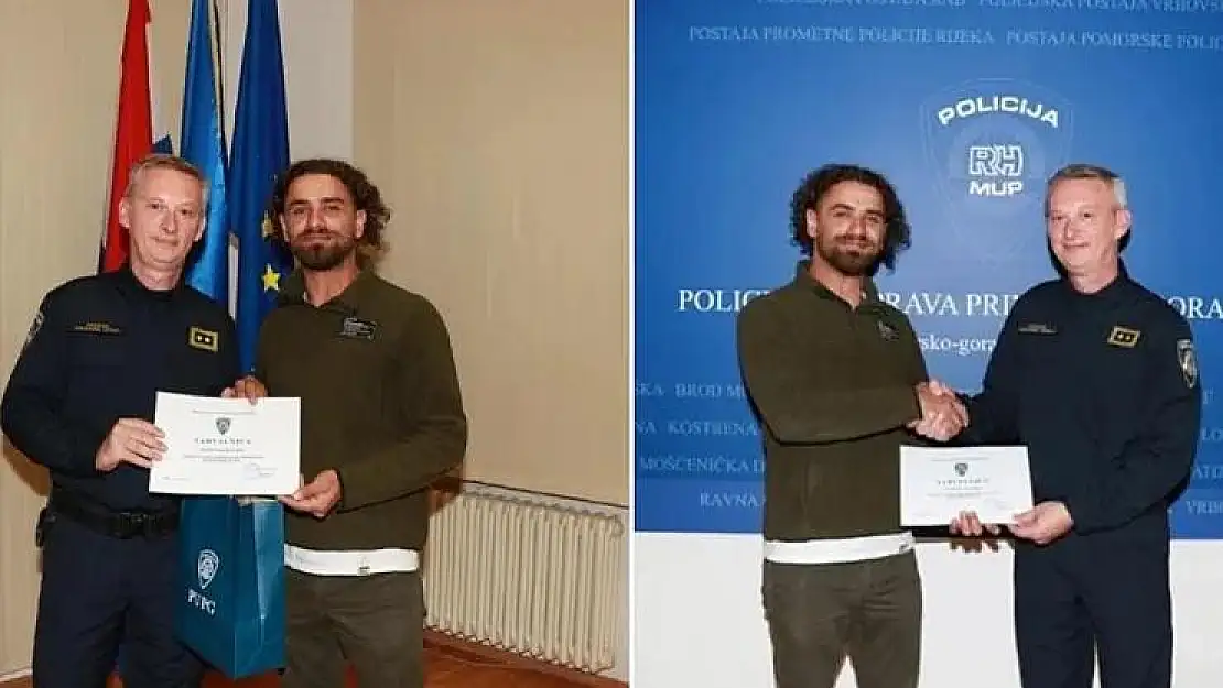 Siirtli Genç, Hırvatistan'da Hırsızları Yakalattı!