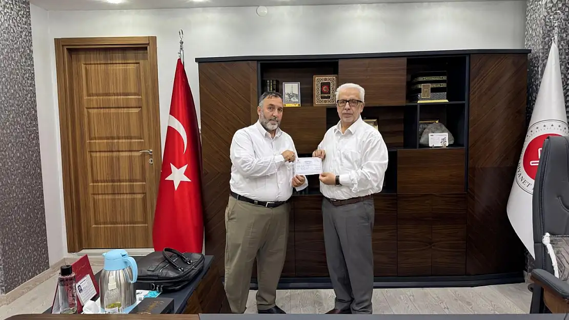 Siirtli Hayırseverden Filistin'e 85 Bin TL'lik Anlamlı Destek