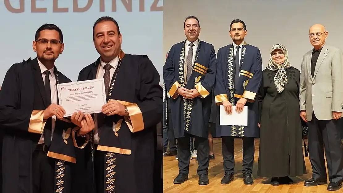 Siirtli Hemşerimiz Dr.Ergenç Cübbe Giydi