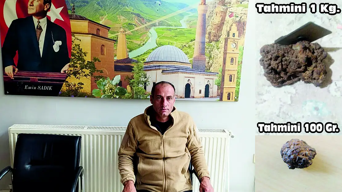 Siirtli Hemşerimiz Göktaşı Bulduğunu İddia Etti (VİDEOLU HABER)