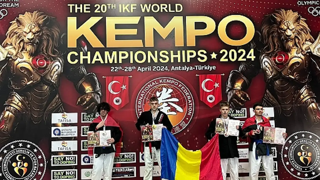 Siirtli Hemşerimiz Hasan Yahya Aybek, Kempo IKF Dünya Şampiyonasında Dünya İkincisi Oldu