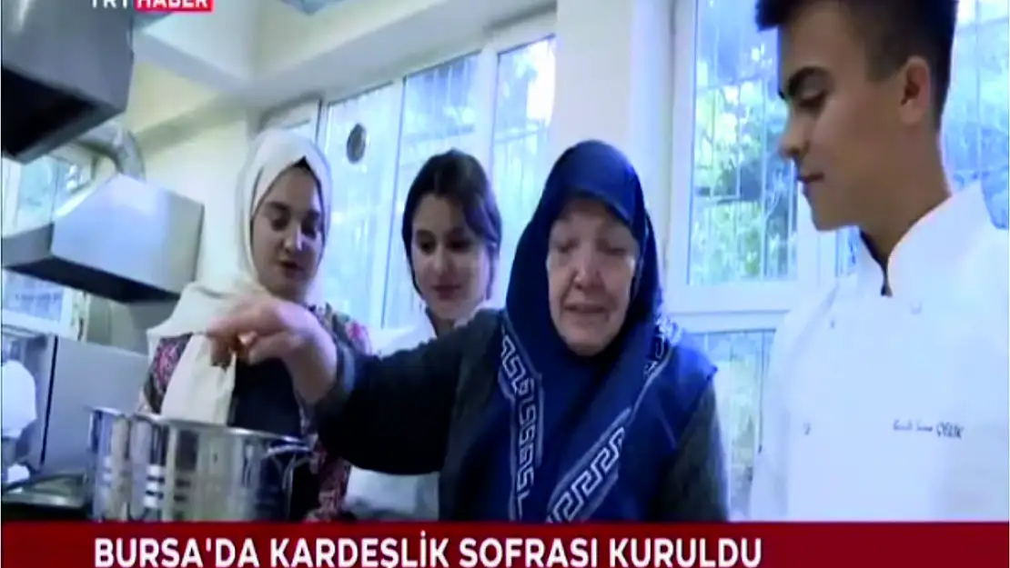 Siirtli Kadınlar Bursa'da Kardeşlik Köprüsü Kurdu