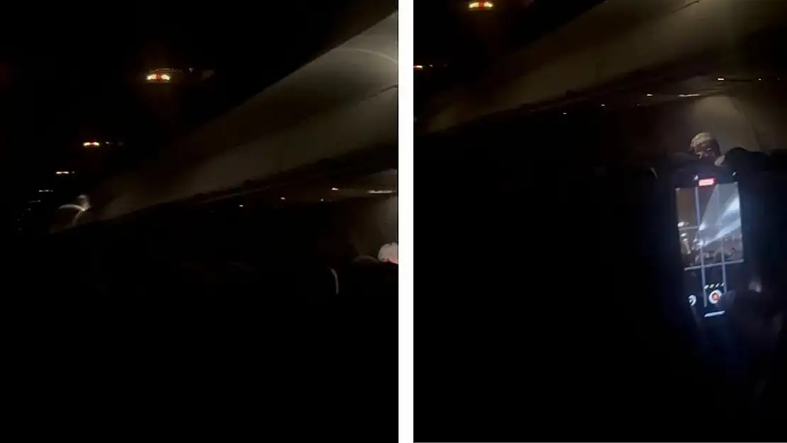 Siirtli Yolcuları Taşıyan Uçakta Korku Dolu Anlar!
