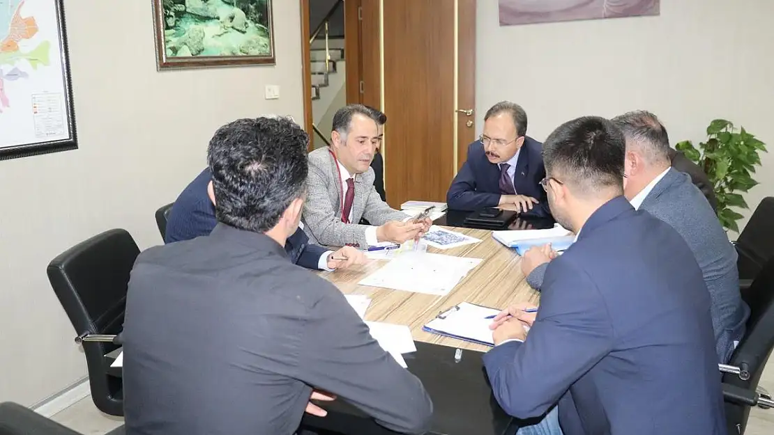 Siirt'te 1. Etap Kentsel Dönüşüm Projesi Toplantısı Yapıldı