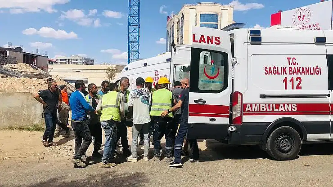Siirt'te 2 Bin Kişilik KYK Yurdu İnşaatında İş Kazası