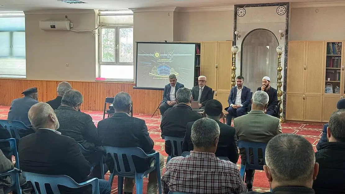 Siirt'te 2024 Yılı Hac Seminerleri Tamamlandı