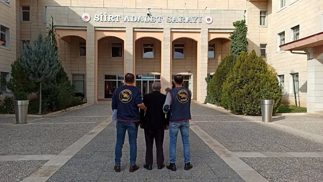 Siirt'te 9 Yıll Kesinleşmiş Hapis Cezası Bulunan Şahıs Yakalandı